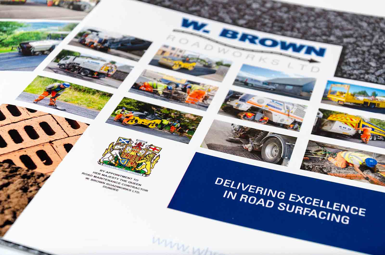 W Brown Roadworks Folder