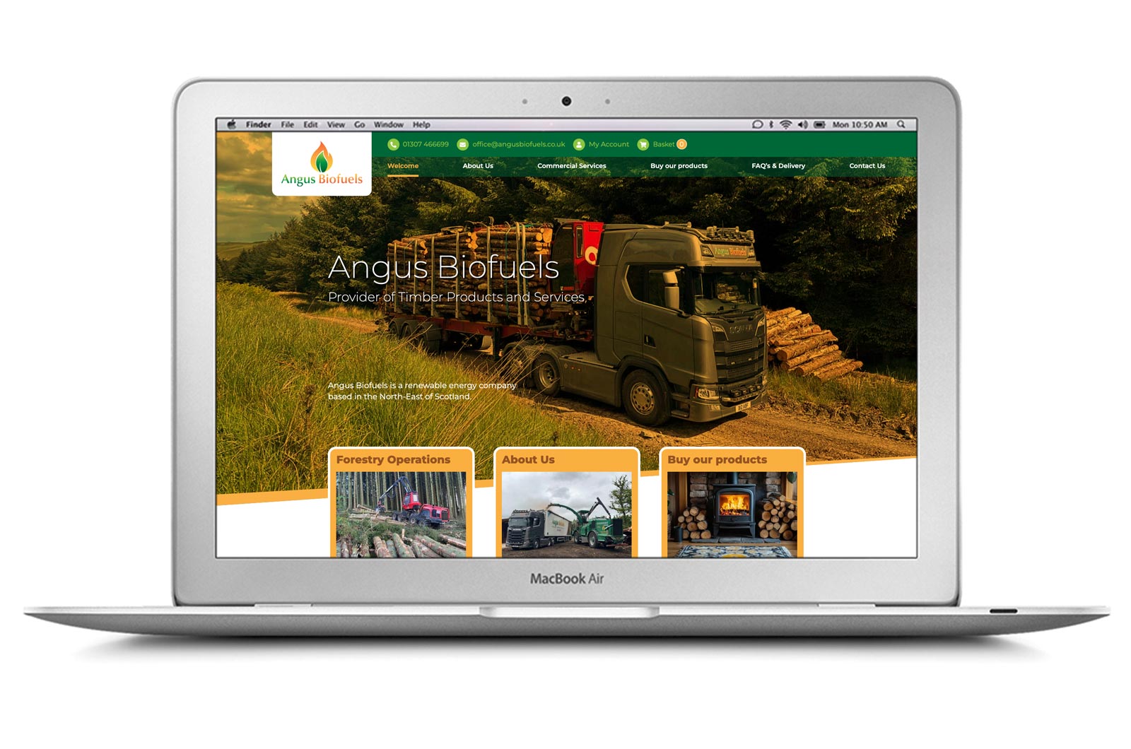 Angus Biofuels Website