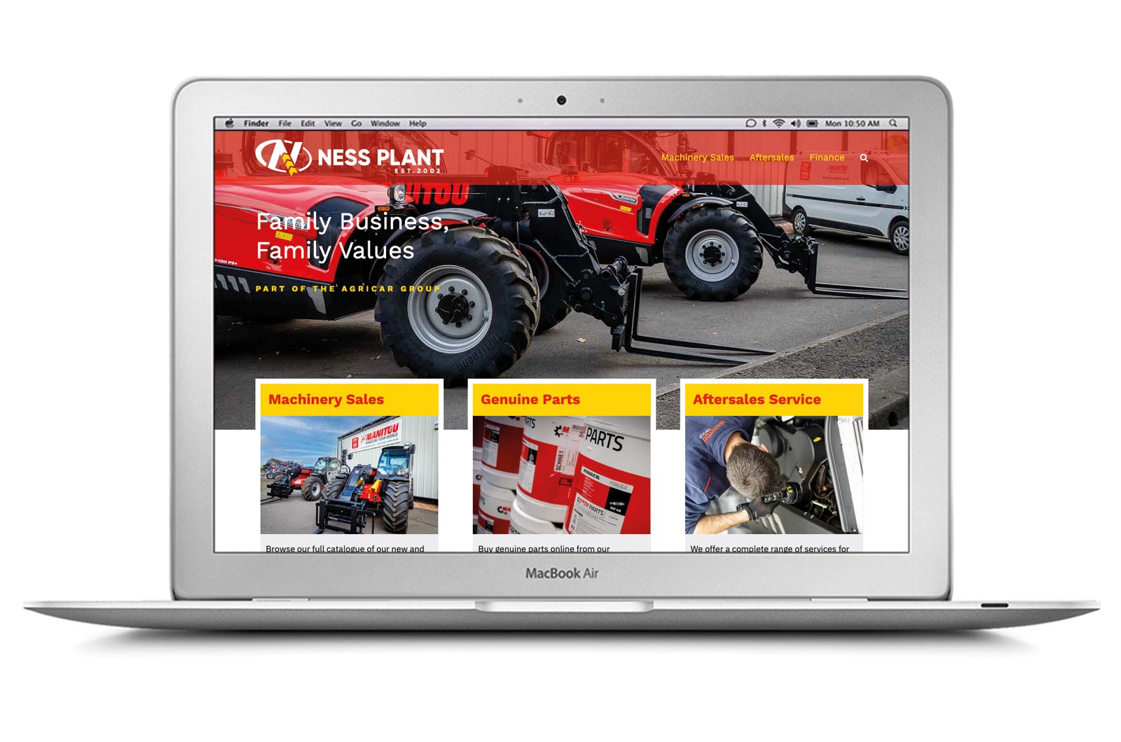 Ness Plant Website